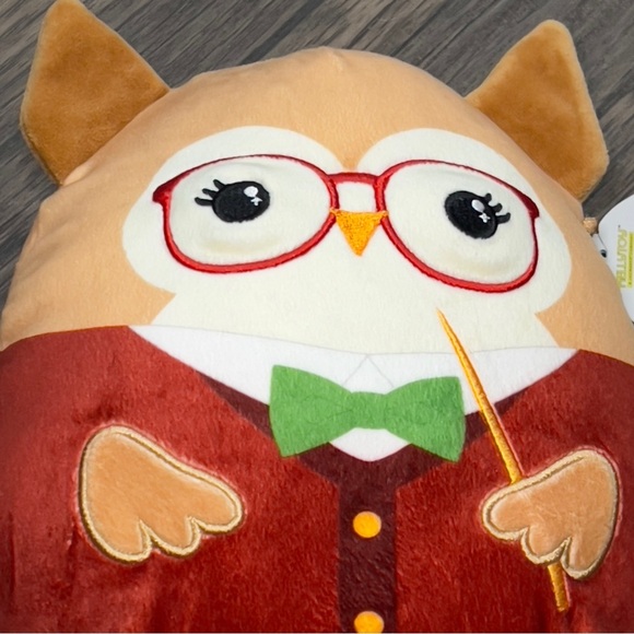 Squishmallows Jaydelle the Owl Teacher 8" Plush, Back to School Fall Squad, NEW - Picture 3 of 9